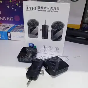 F11-2 2.4g Wireless Lavalier Microphone for Cameras