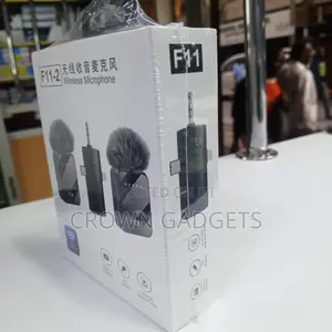 F11-2 2.4g Wireless Lavalier Microphone for Cameras