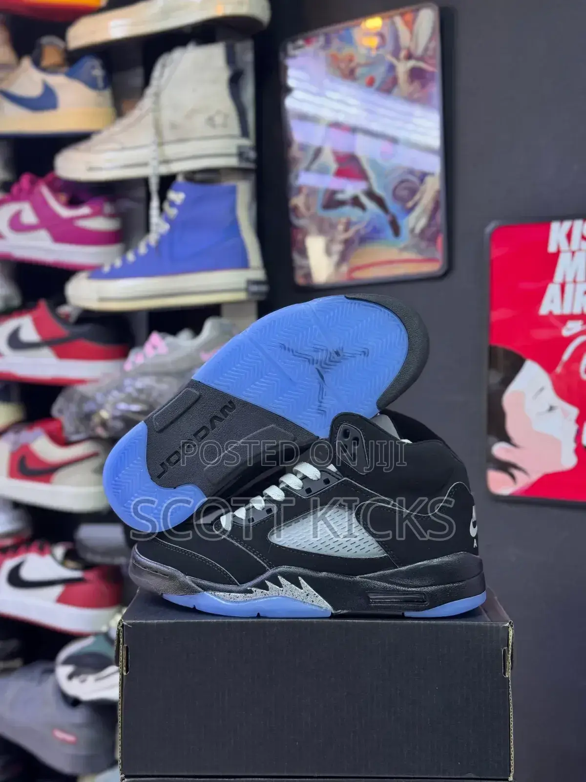 Nike Air Jordan 5 ‘Black Metallic’