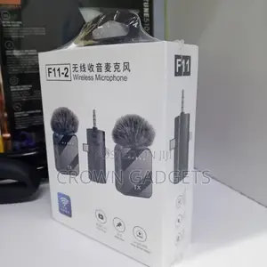 F11-2 Wireless Lapel Microphone 3-in-1 Receiver