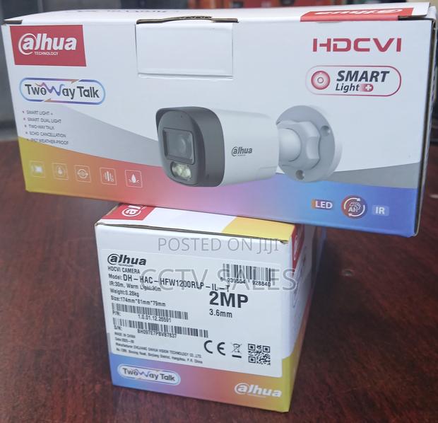2mp Smart Dual Light Hdcvi Two-Way Talk Fixed-Focal Bullet Camera
