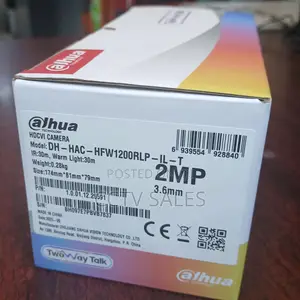 Dahua Bullet Camera With Two-Way Talk Enable