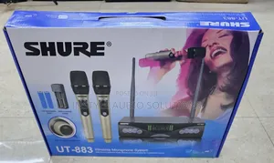 Shure High-Quality Wireless Microphone With Rechargeable Batteries