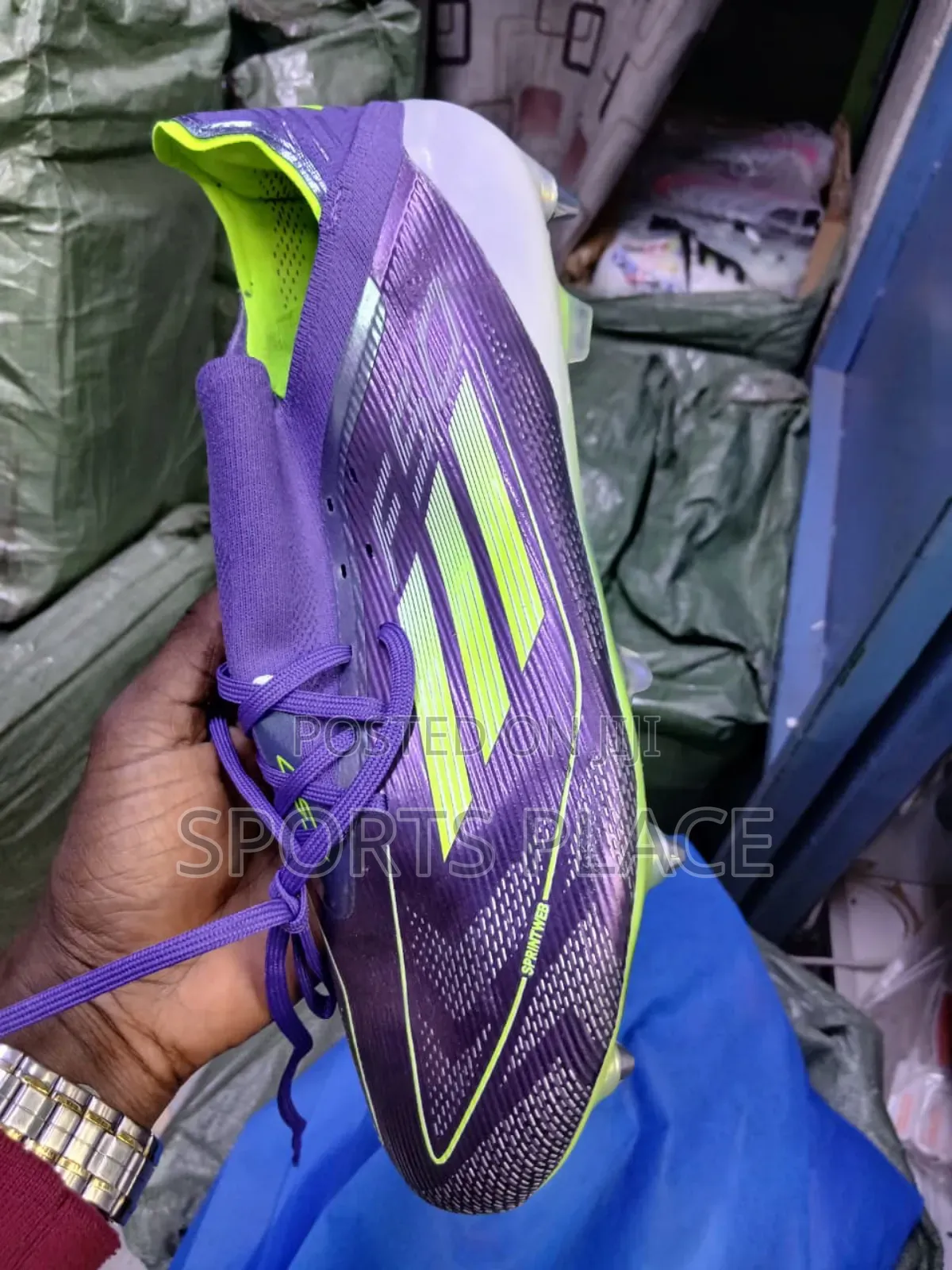 Adidas F50 Metallic Mixed Studs Sg Football/Rugby Boots