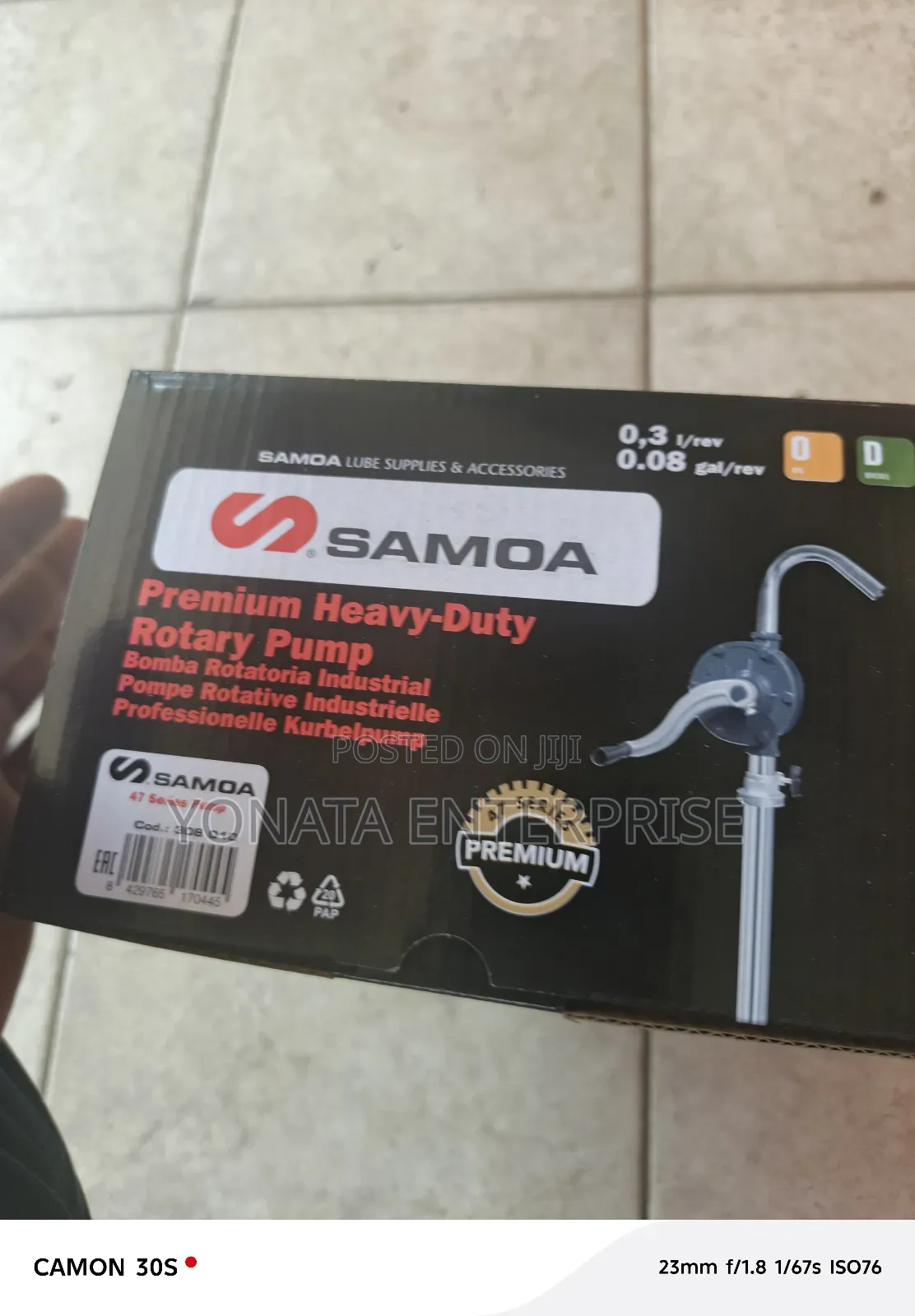 Heavy-Duty Barrel Hand Pump