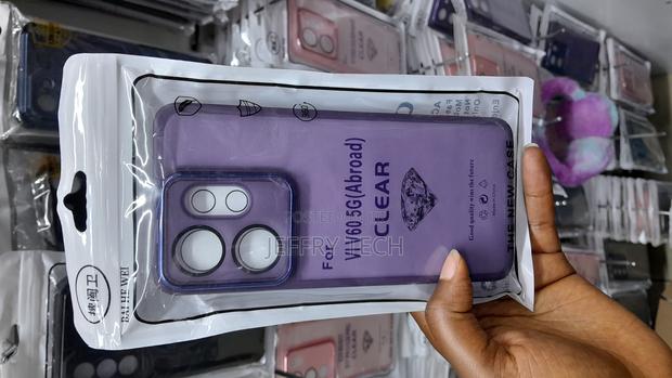 Waran Vivo V60 5g Sleek Frosted Translucent Matte Case -Purple