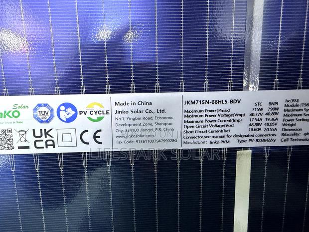 Jinko 715 Watts - thumbnail 3