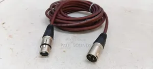 3-Pin XLR Male to Female Low-Noise Microphone Cable