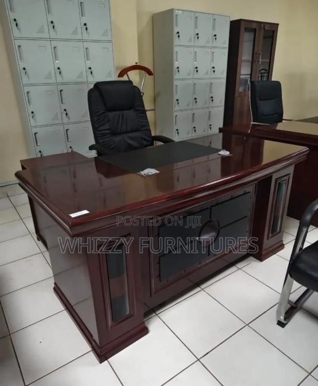 Executive Office Desk Mahogany Executive Office Table - main view