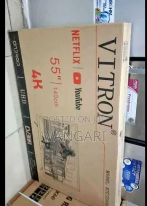 Brand New Vitron 55 Inches Smart Tv