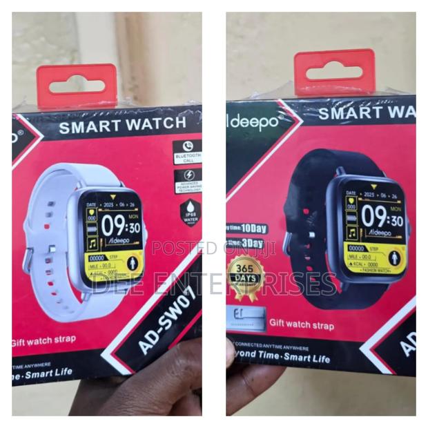 Aldeepo Ad-Sw07 Ip68 Water Proof Smart Watch - thumbnail 3