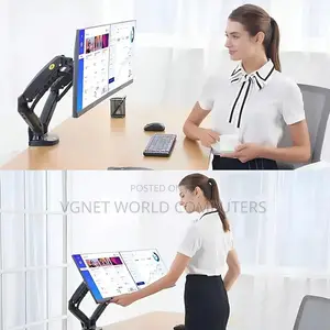 Nb F160 Dual Monitor Stand Mount for 17inches-30inches