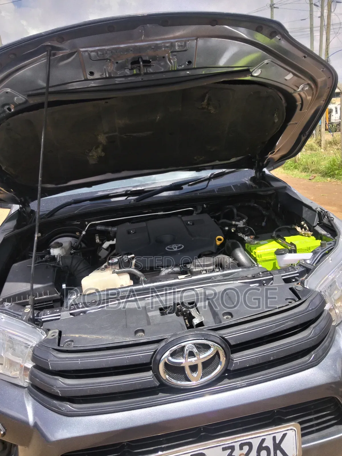 Toyota Hilux 2023 Matt Black
