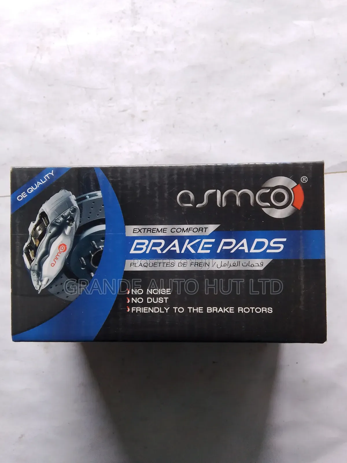Rear Brake Pads for Mazda Cx-5 (Asimco Brand)