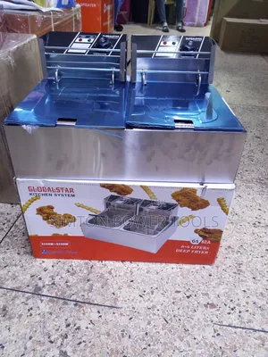 High Capacity 12l Double Deep Fryer