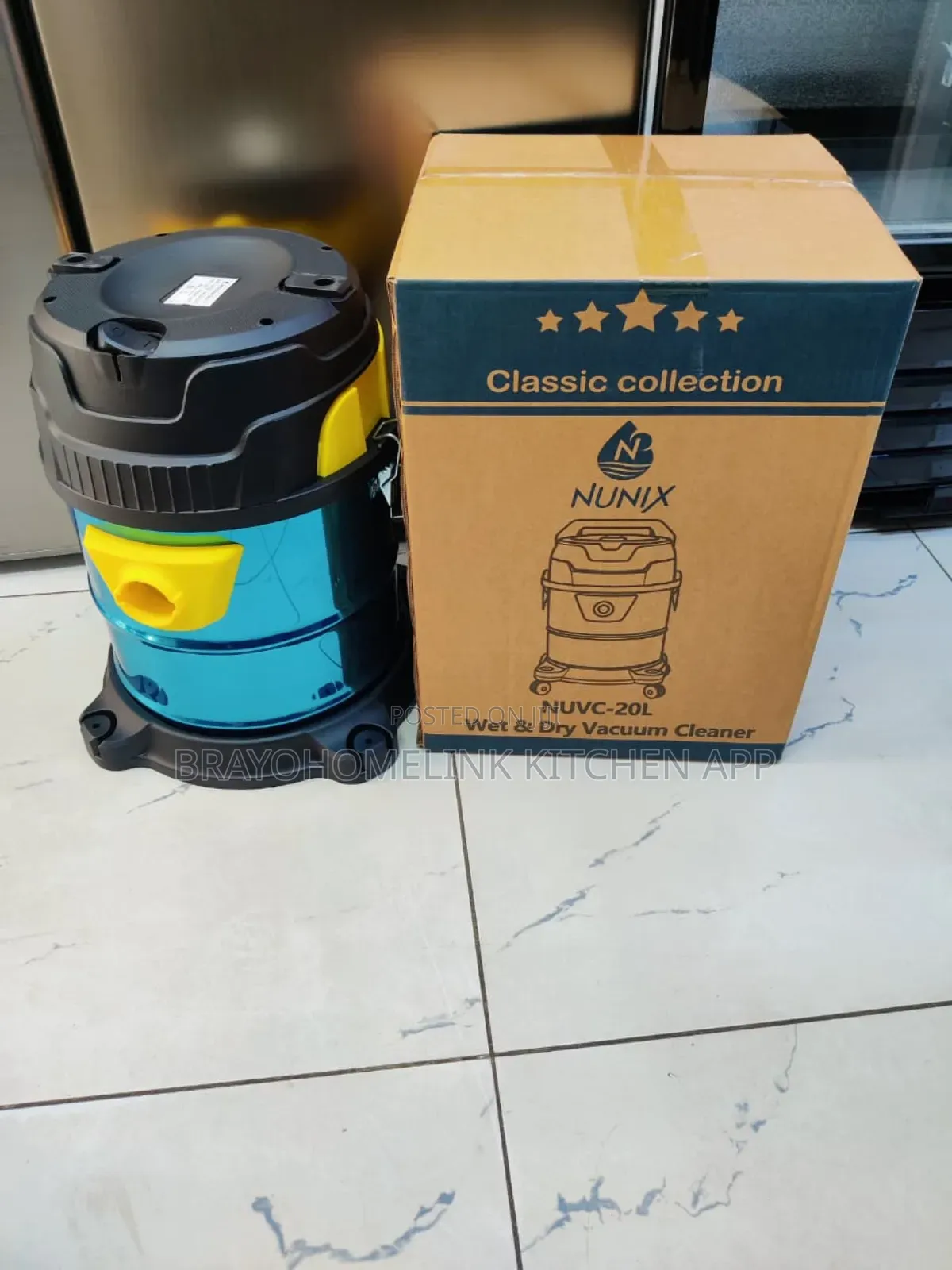 *Nunix Wet and Dry Vacuum Cleaner 20l