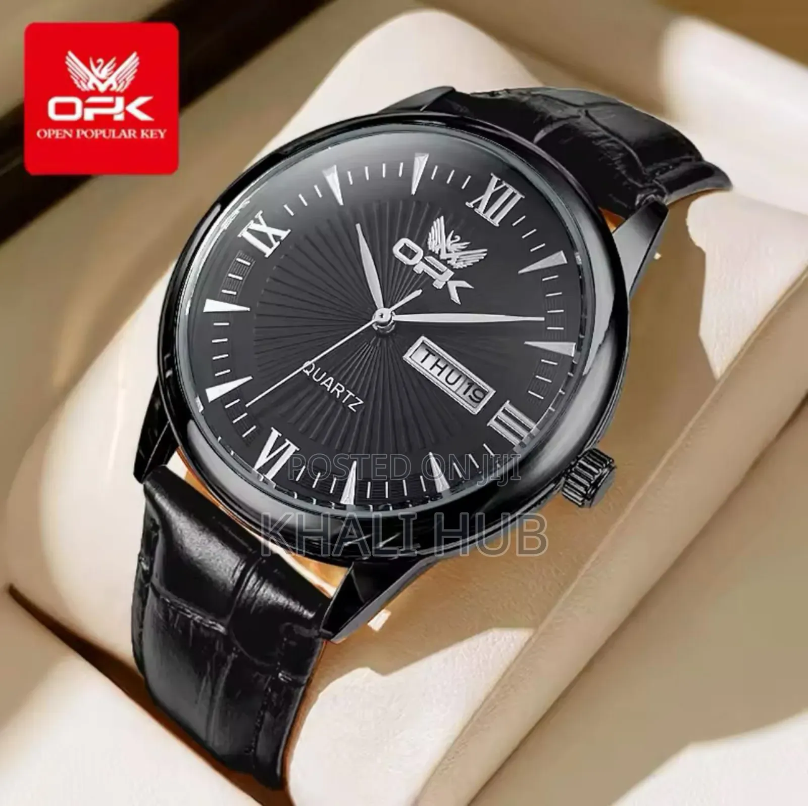 Metro Black Dial Opk Gents Watch