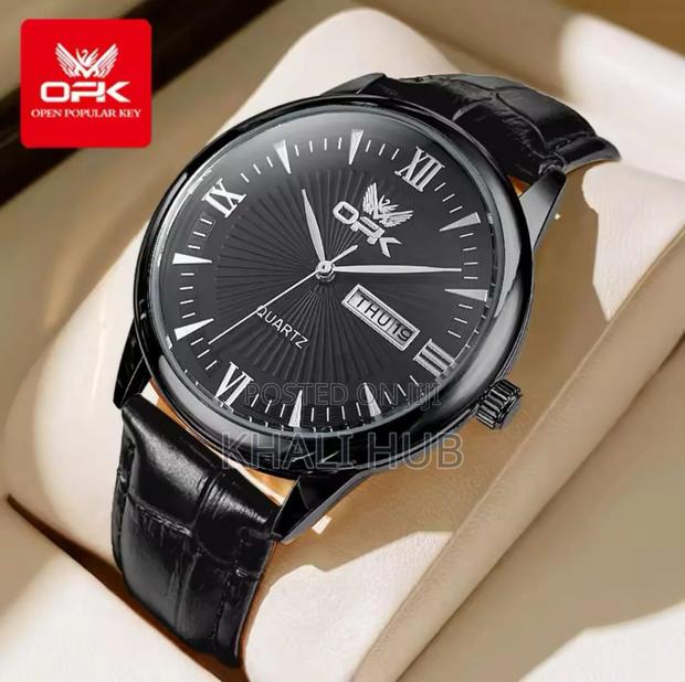 Metro Black Dial Opk Gents Watch - main view