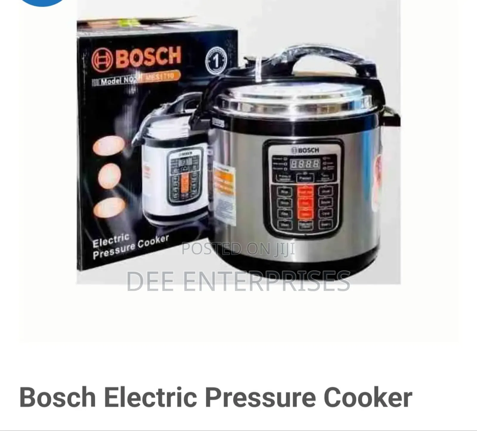 Bosch 6l Pressure Cooker