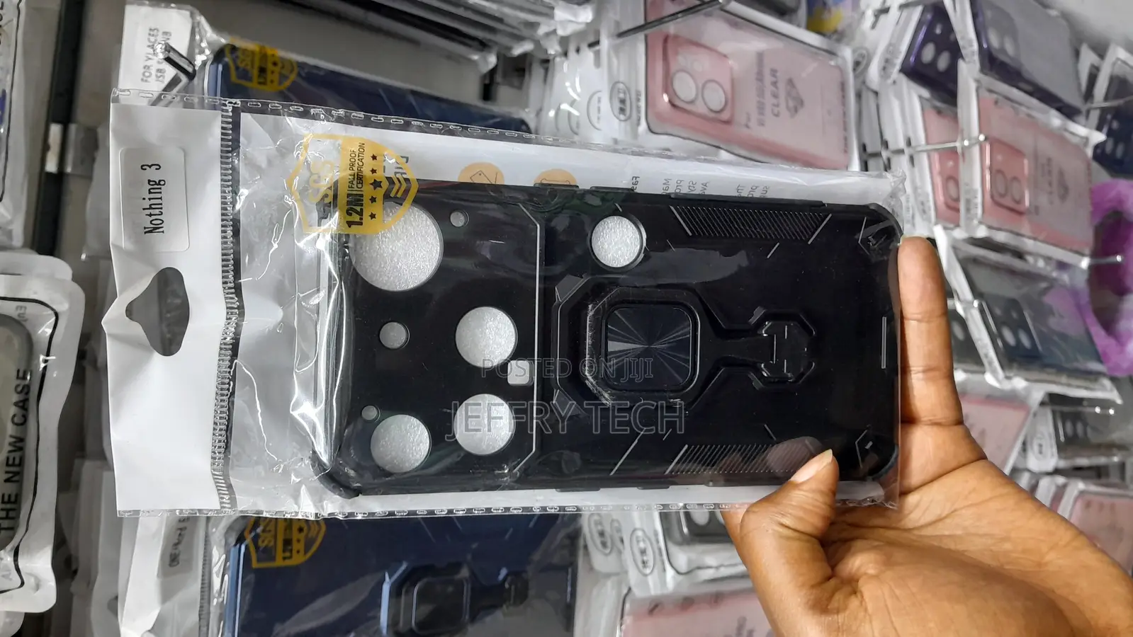 Tark Hybrid Shockproof Back Cover Case for Nothing Phone 3