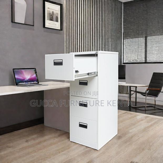 4-drawer Metallic Filling Storage Cabinet - thumbnail 2