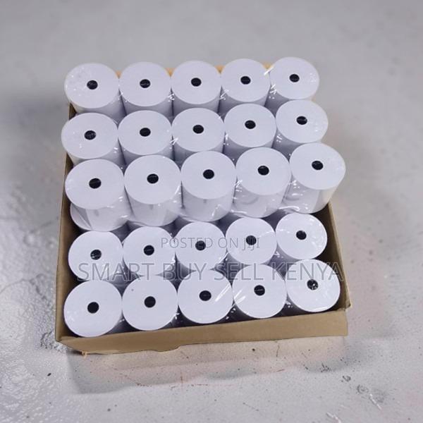 Receipt Printer Supplies 50 Pieces 80mm by 80mm by 13mm Thermal Rolls