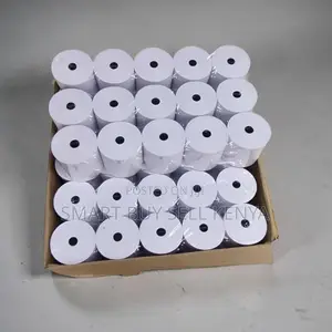 A Full Carton Box 50 Pieces 80mm by 80mm by 13mm Thermal Paper Rolls