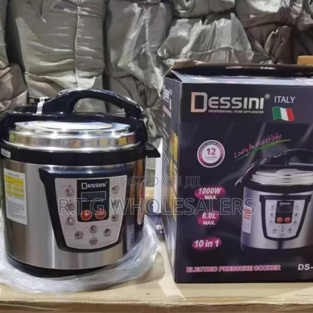 Dessini 6-Liter Electric Pressure Cooker for Easy Home Cooking
