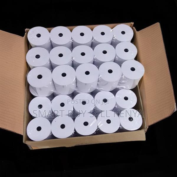 Reliable Quality 50 Pieces 80mm by 80mm by 13mm Thermal Paper Rolls