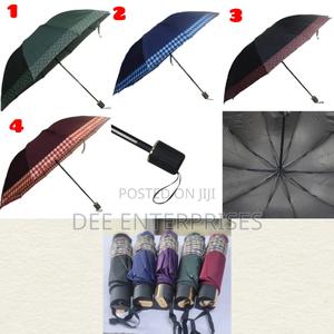 Strong Purse Sized Checked Umbrellas - main view