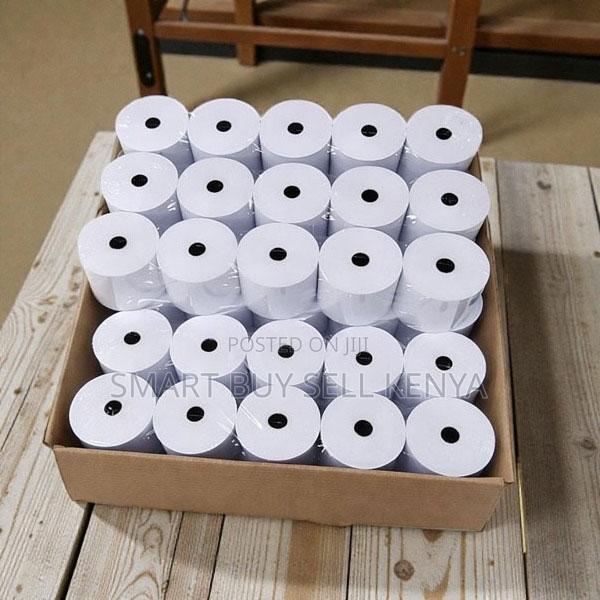 Pos Systems 50 Pieces 80mm by 80mm by 13mm Thermal Paper Rolls