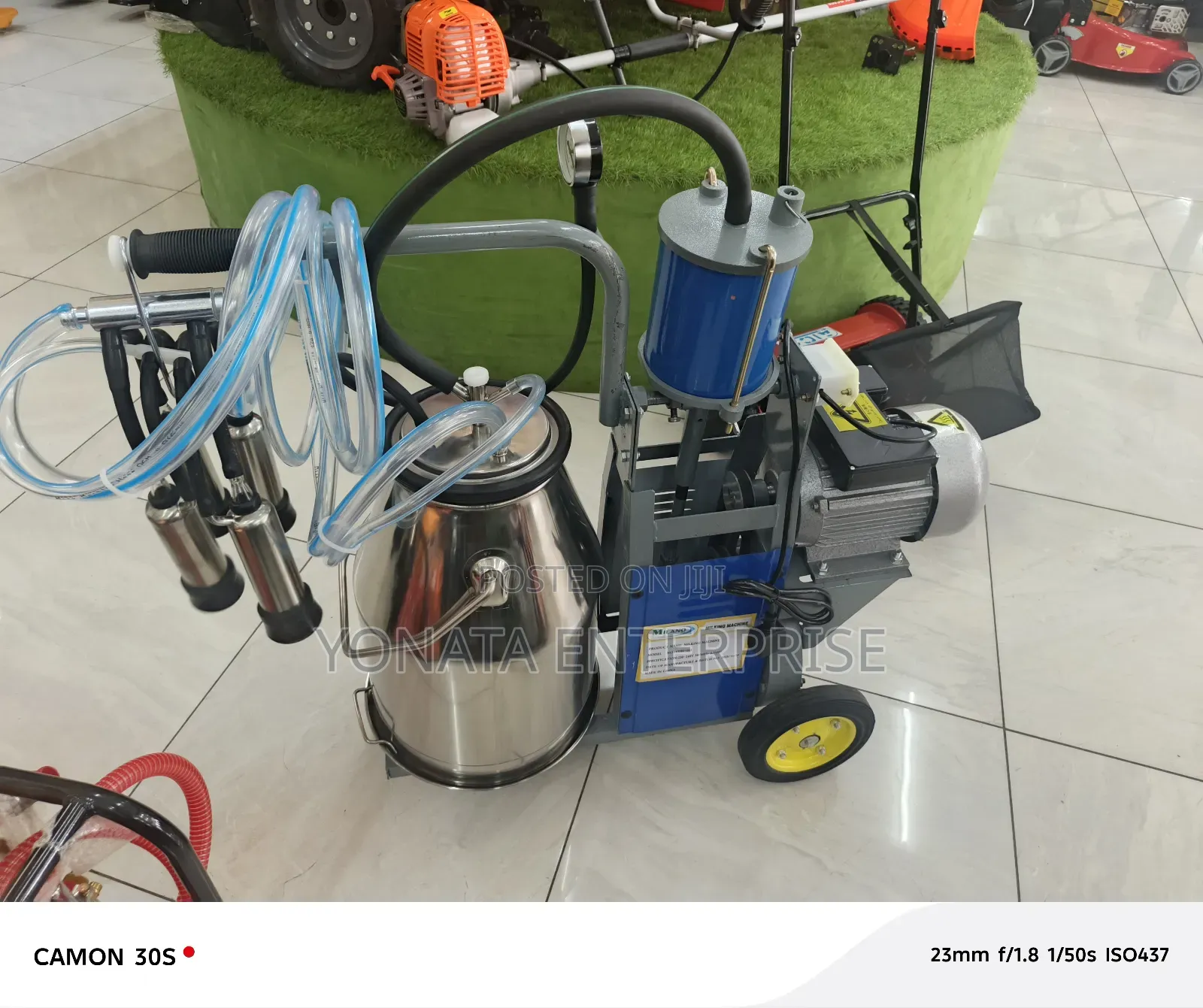 Farm Single Bucket Milking Machine