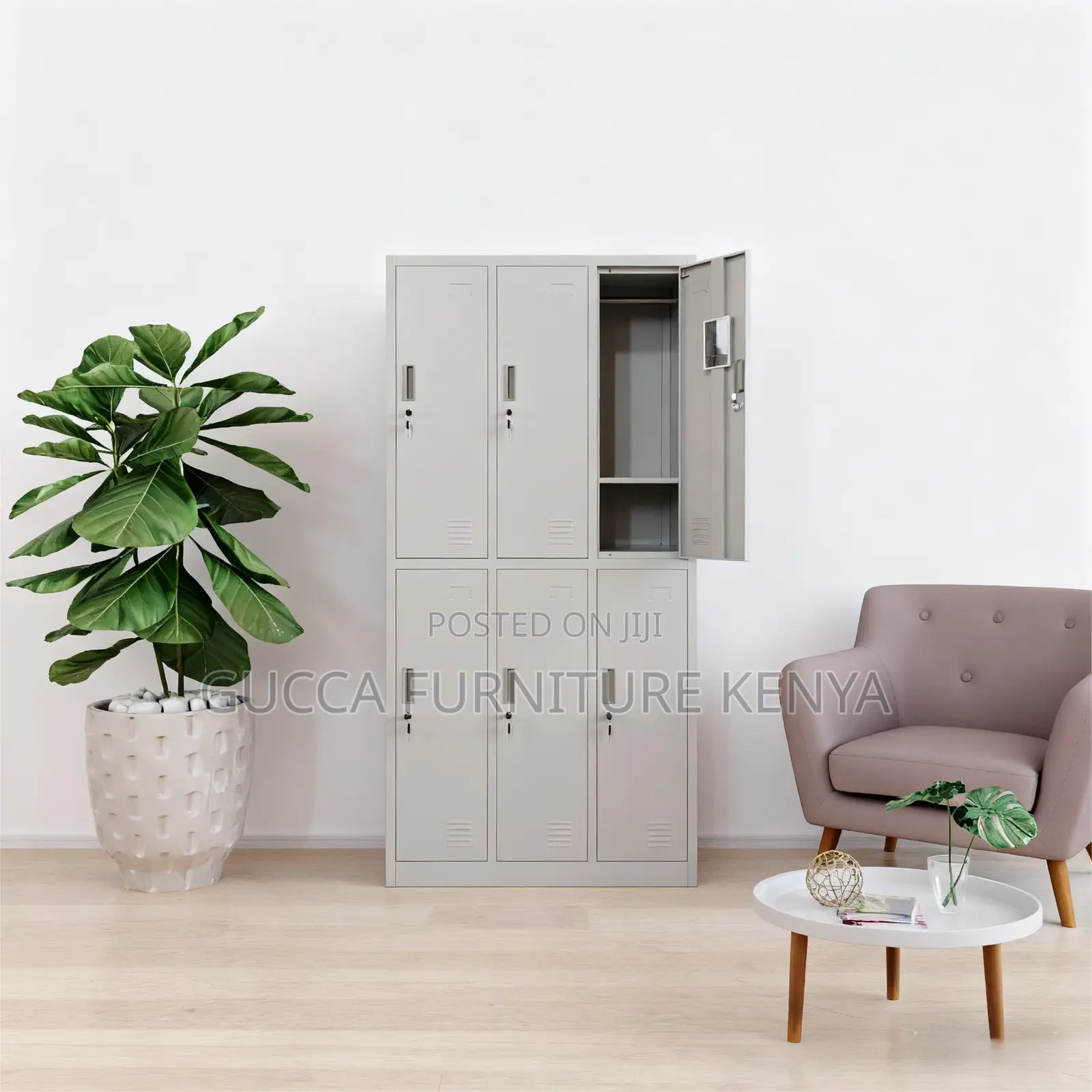 6-door Metallic Office Locker Filling Cabinet