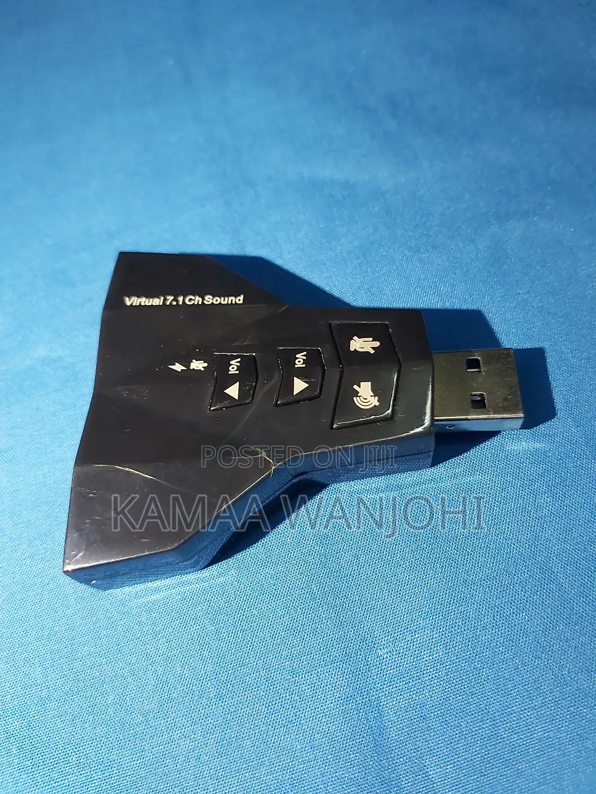 Usb Virtual 7.1 Channel Sound Card Adapter.