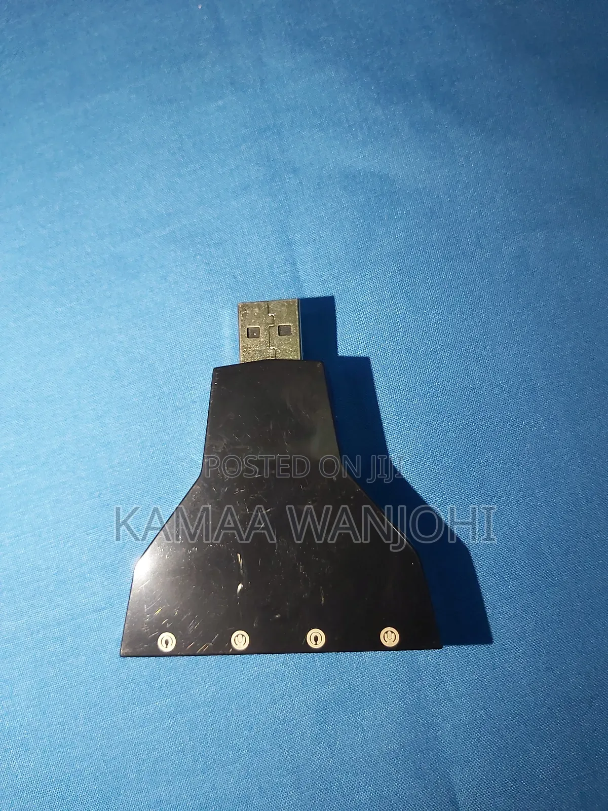 Usb Virtual 7.1 Channel Sound Card Adapter.