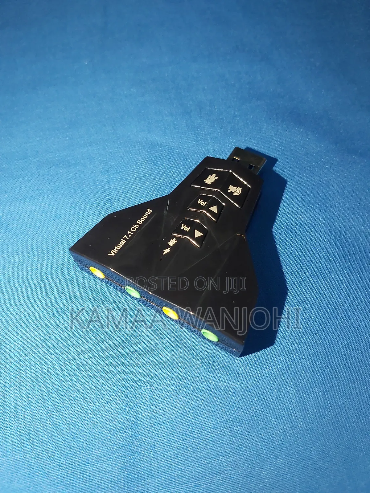 Usb Virtual 7.1 Channel Sound Card Adapter.