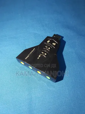 Usb Virtual 7.1 Channel Sound Card Adapter.