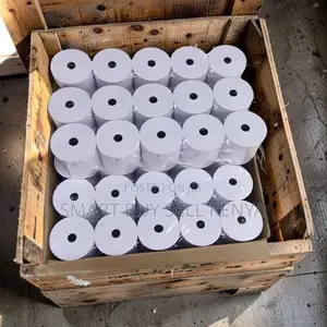 Retail Stores 50 Pieces 80mm by 80mm by 13mm Thermal Paper Rolls