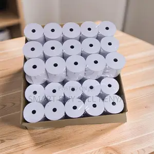 Restaurants 50 Pieces 80mm by 80mm by 13mm Thermal Paper Rolls