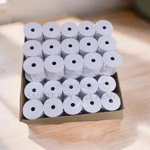 Pos Printers 50 Pieces 80mm by 80mm by 13mm Thermal Paper Rolls
