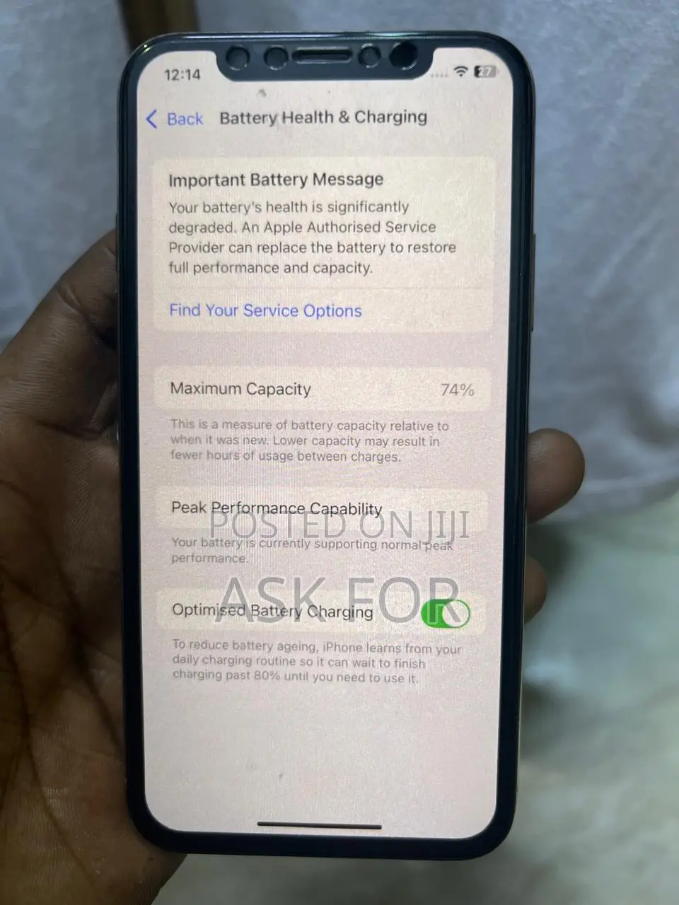 Apple iPhone XS 64 GB Gold