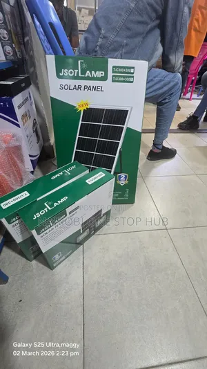 2in1 Solar Floodlight 300watts