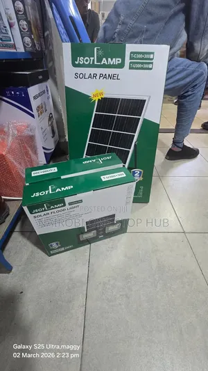 2in1 Solar Floodlight 300watts