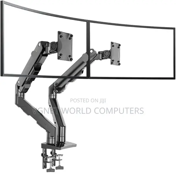 Nb G55 Dual Arm Monitor Stand/Desk Mount for 27inches-34inches