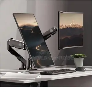 Nb G55 Dual Arm Monitor Stand/Desk Mount for 27inches-34inches