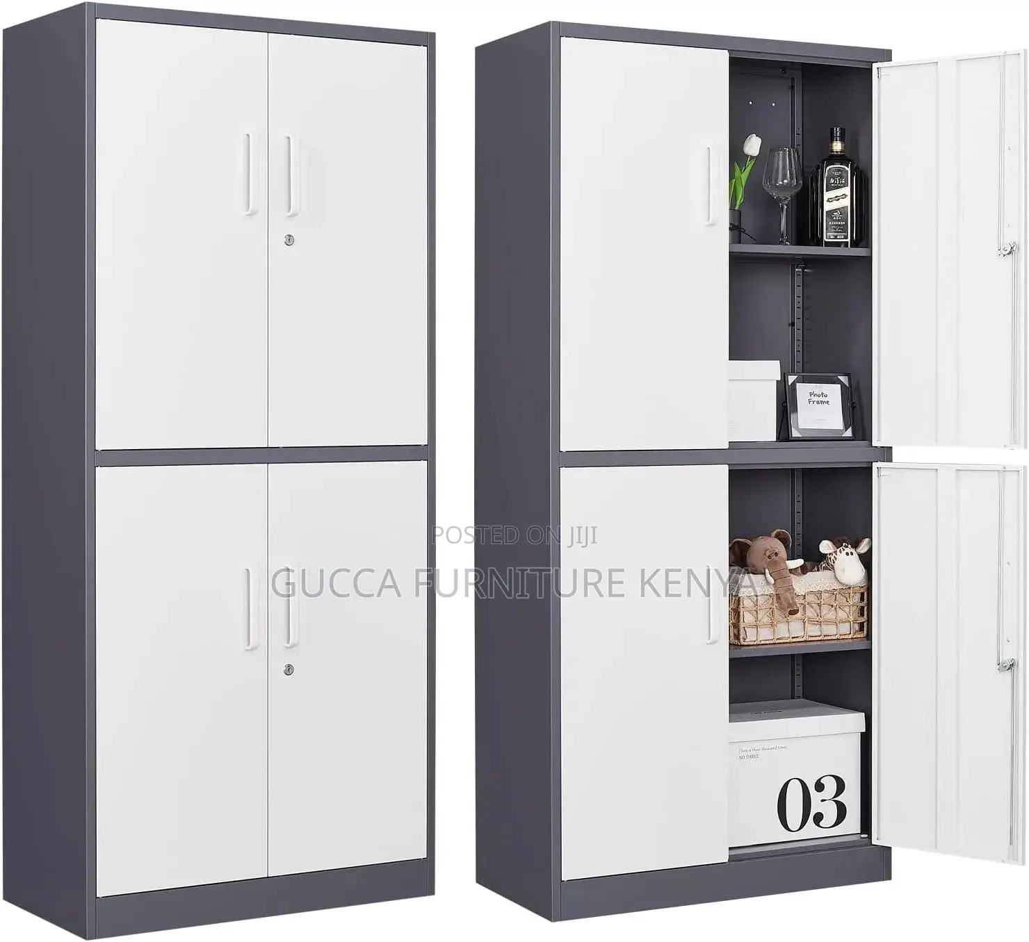 4-door's Steel Office Storage File Cabinet