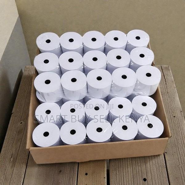 Stable Printing Performance 50 Pieces 80mm by 80mm by 13mm Paper Rolls