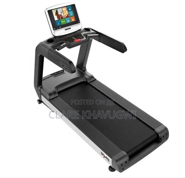 Black Commercial Treadmill
. - main view