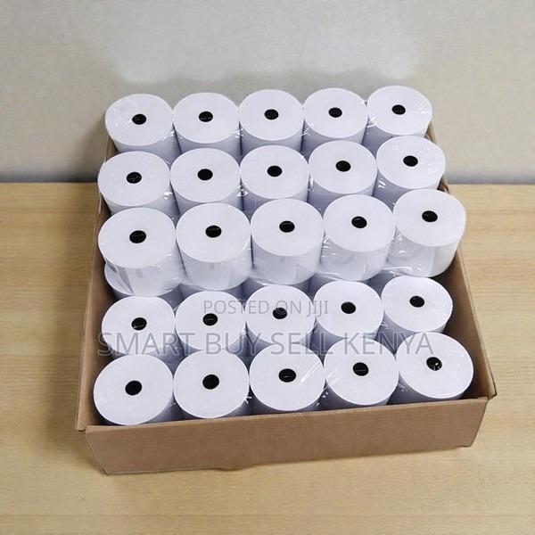 Stable Curl Paper 50 Pieces 80mm by 80mm by 13mm Thermal Paper Rolls