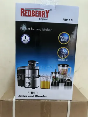Redberry 4 in 1 Juicer and Blender